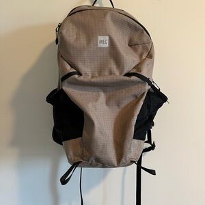 MEC Tan and Black Hiking Backpack